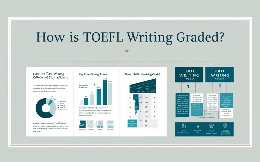 How is TOEFL writing graded?