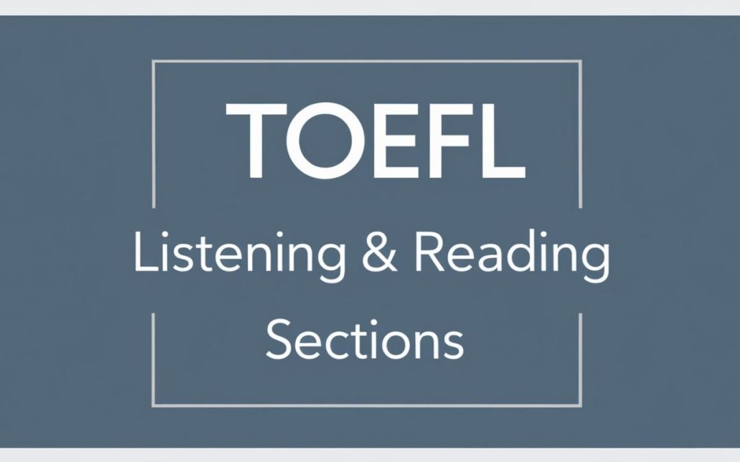 TOEFL Listening & Reading Sections